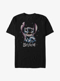 Lilo Stitch Distressed Stitch T Shirt T Shirt Premium Print Daily Wear