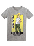My Hero Academia All Might True Form T Shirt T Shirt Premium Print Modern Aesthetic