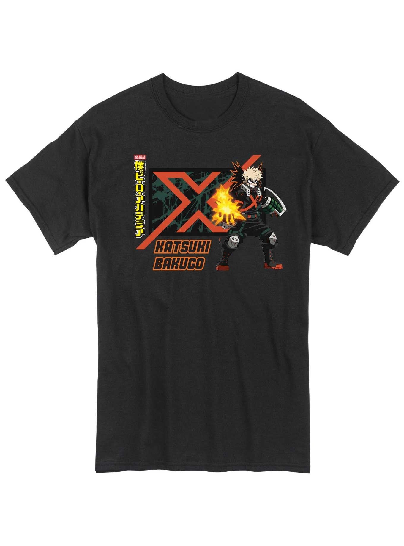 My Hero Academia Bakugo Explosion Quirk T Shirt T Shirt Comfort Fit Modern Aesthetic