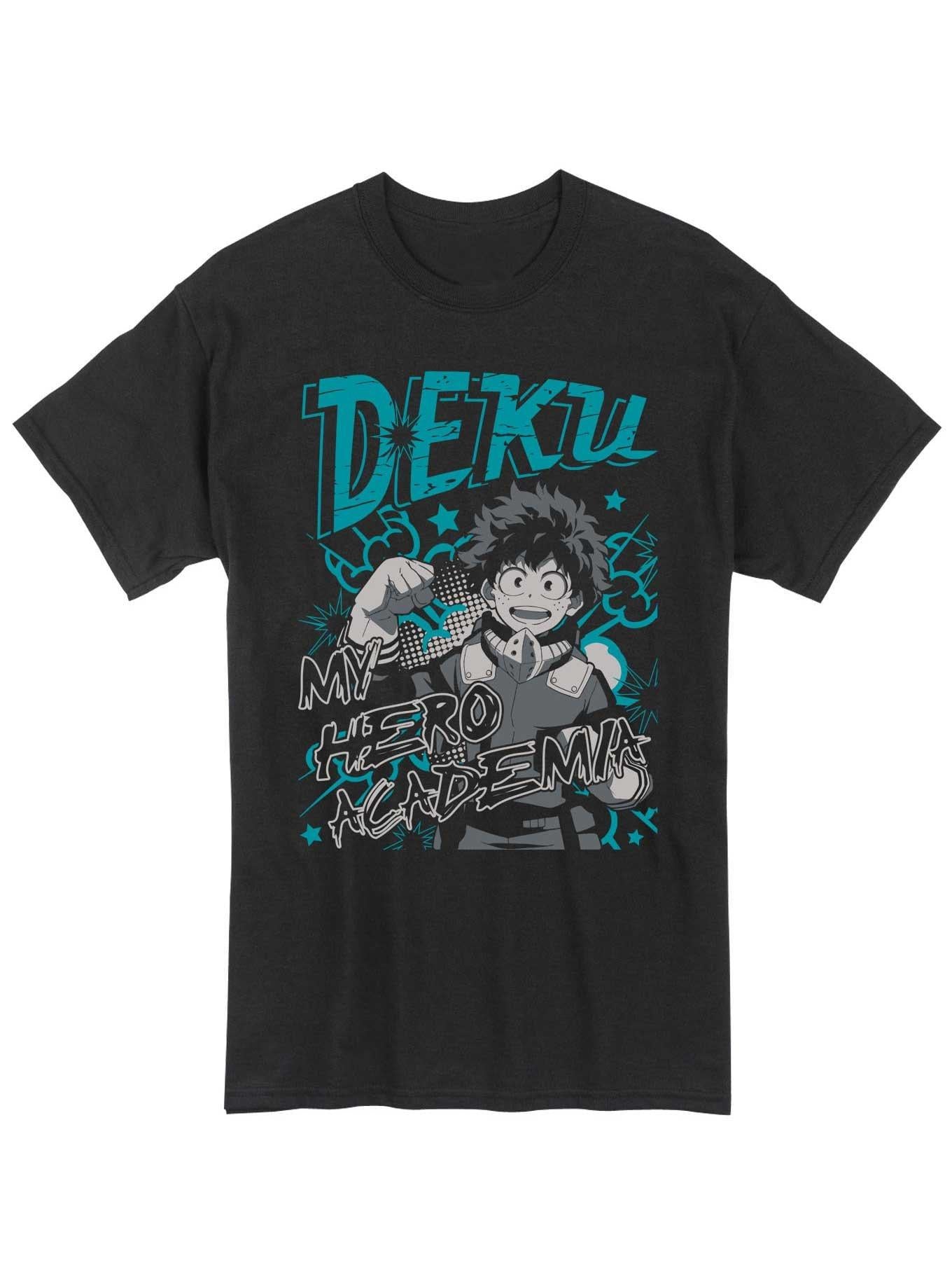My Hero Academia Deku Hero T Shirt T Shirt Streetwear Style Graphic Style