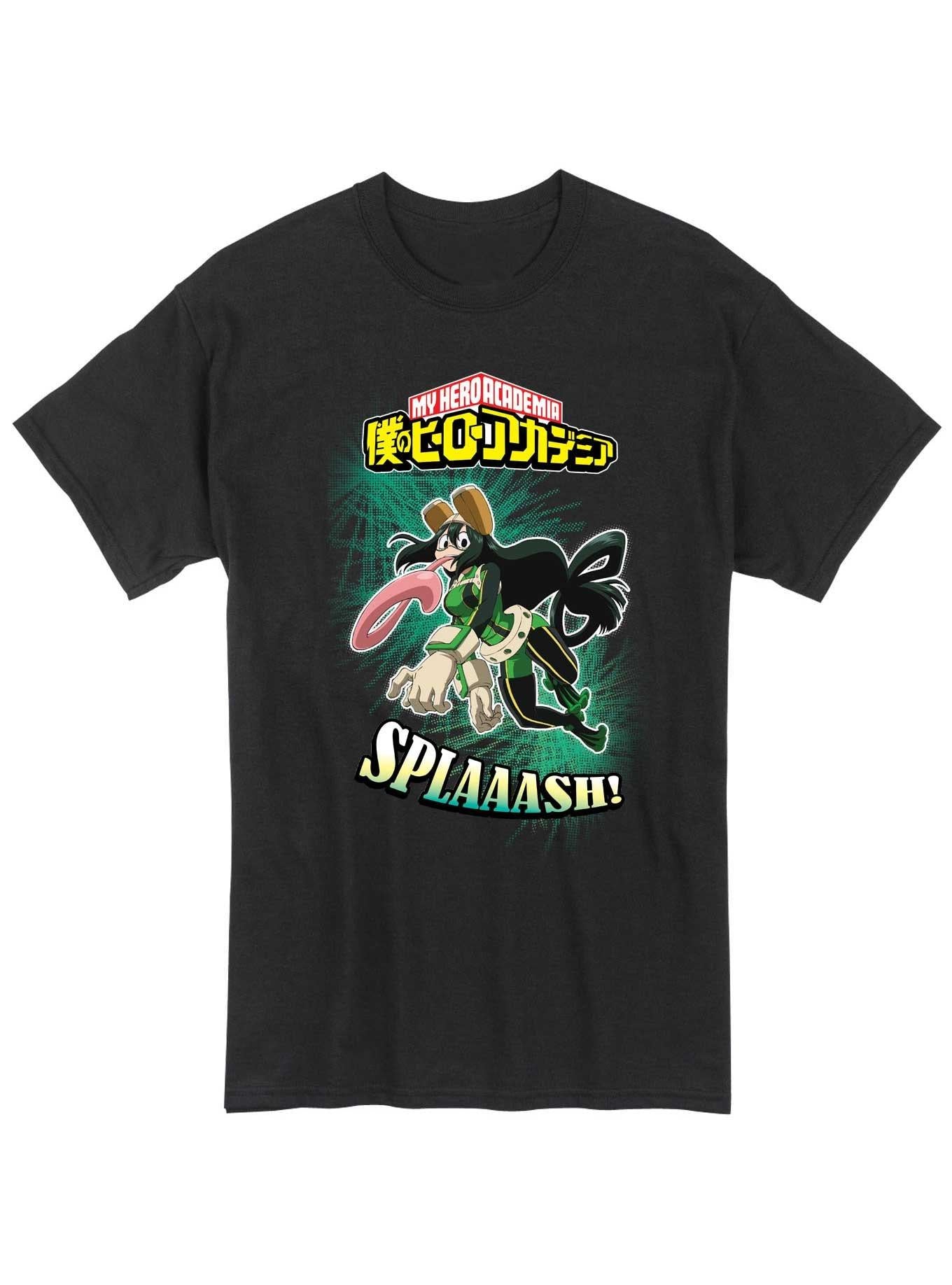 My Hero Academia Froppy Splash Hero T Shirt T Shirt High Search Demand Graphic Style