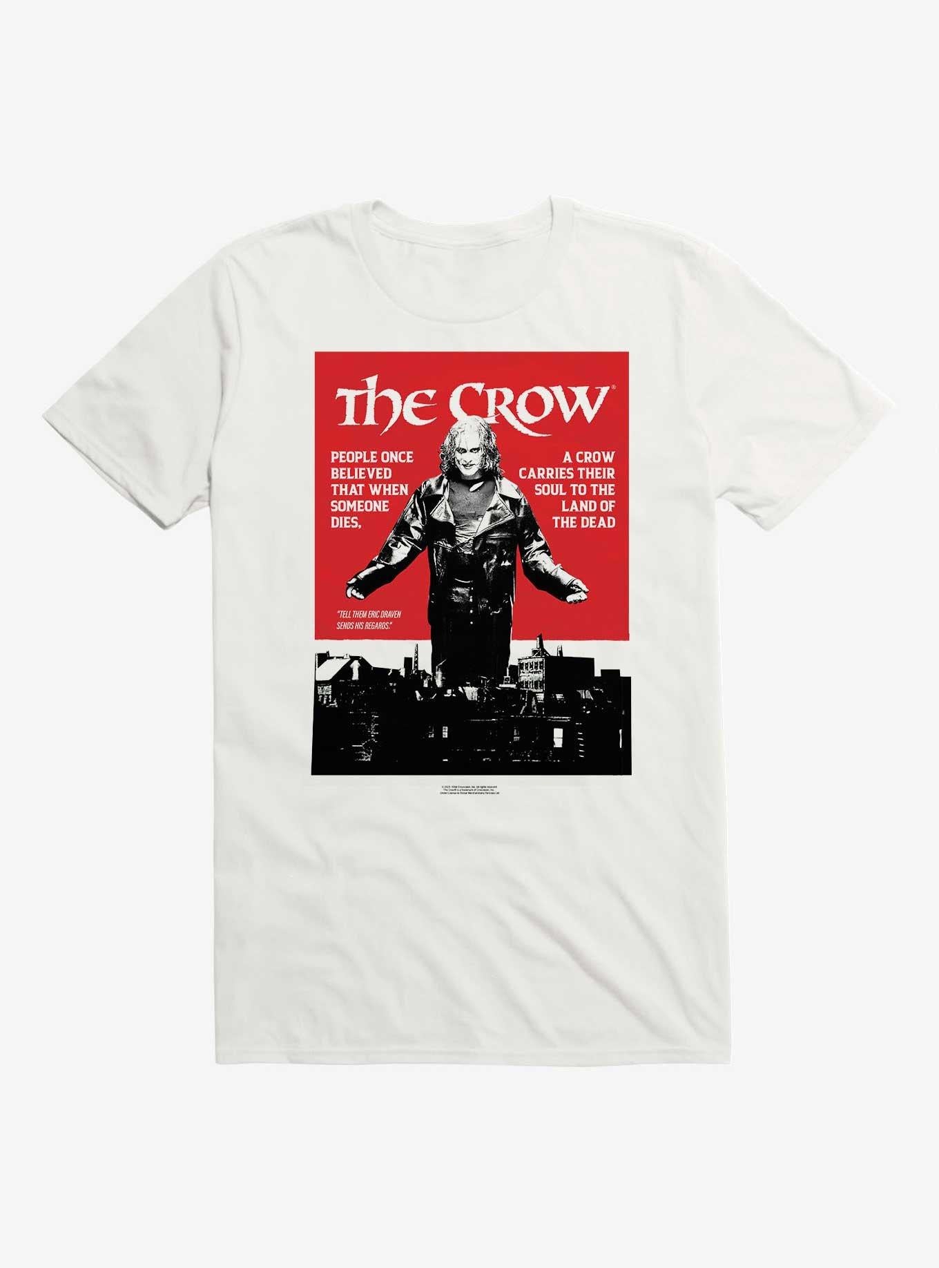 The Crow Carries Their Soul Land The Dead T Shirt T Shirt Streetwear Style Daily Wear