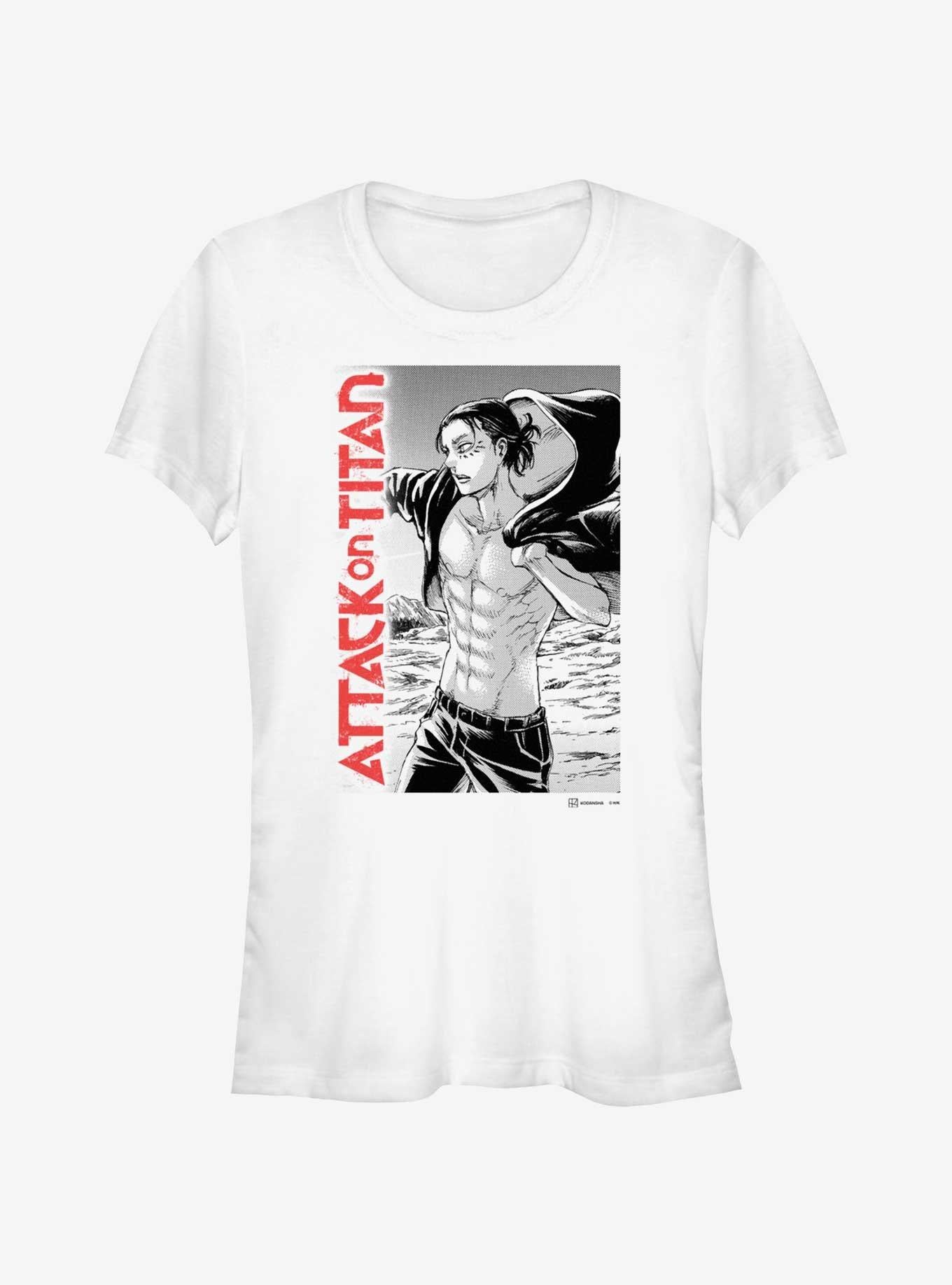 Attack on Titan Eren Yeager Manga Girls T Shirt T Shirt Trending US Modern Aesthetic