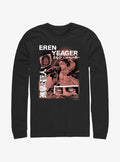 Attack On Titan Eren Yeager Collage Long Sleeve T Shirt Long Sleeve T Shirt Trending US Modern Aesthetic