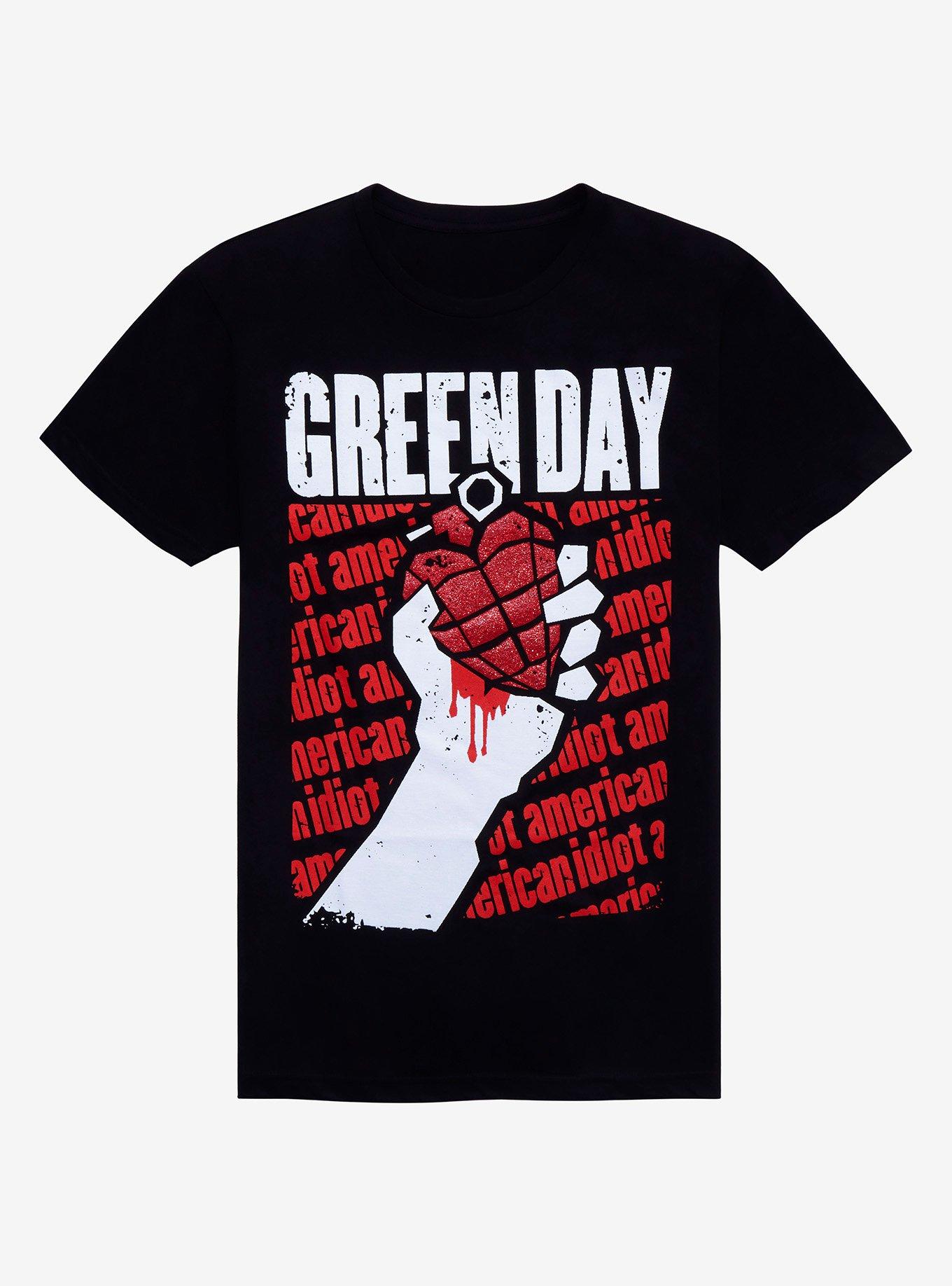 Green Day American Idiot Boyfriend Fit Girls T Shirt T Shirt US Market