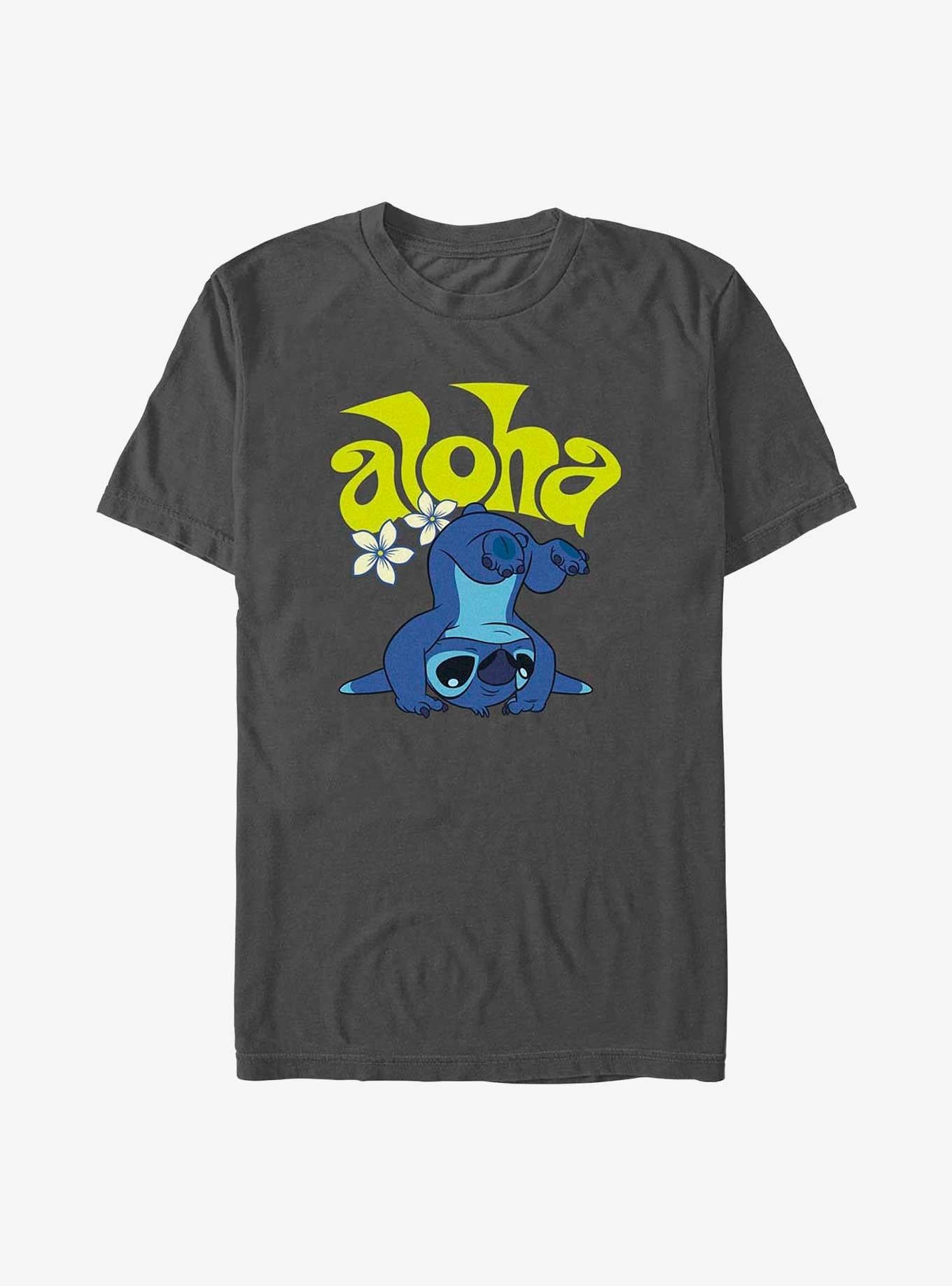Lilo Stitch Aloha Stitch Upside Down T Shirt T Shirt Trending US Fan Art Style