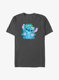 Lilo Stitch Ohana Stitch Flowers T Shirt T Shirt Streetwear Style Modern Aesthetic