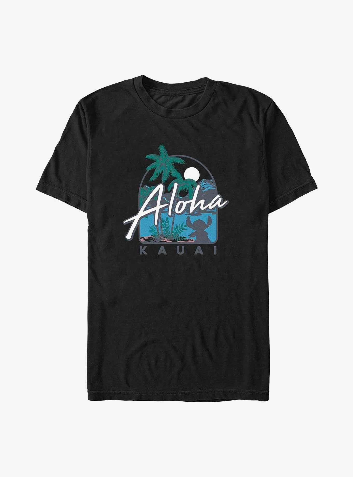Lilo Stitch Aloha Kauai Destination T Shirt T Shirt Streetwear Style Modern Aesthetic