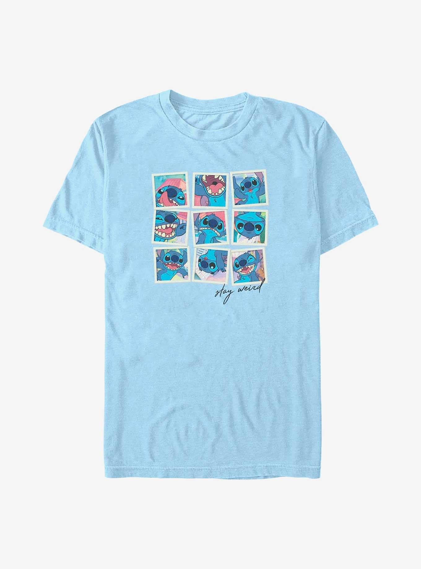Lilo Stitch Stay Weird Stitch Grid T Shirt T Shirt Trending US Fan Art Style