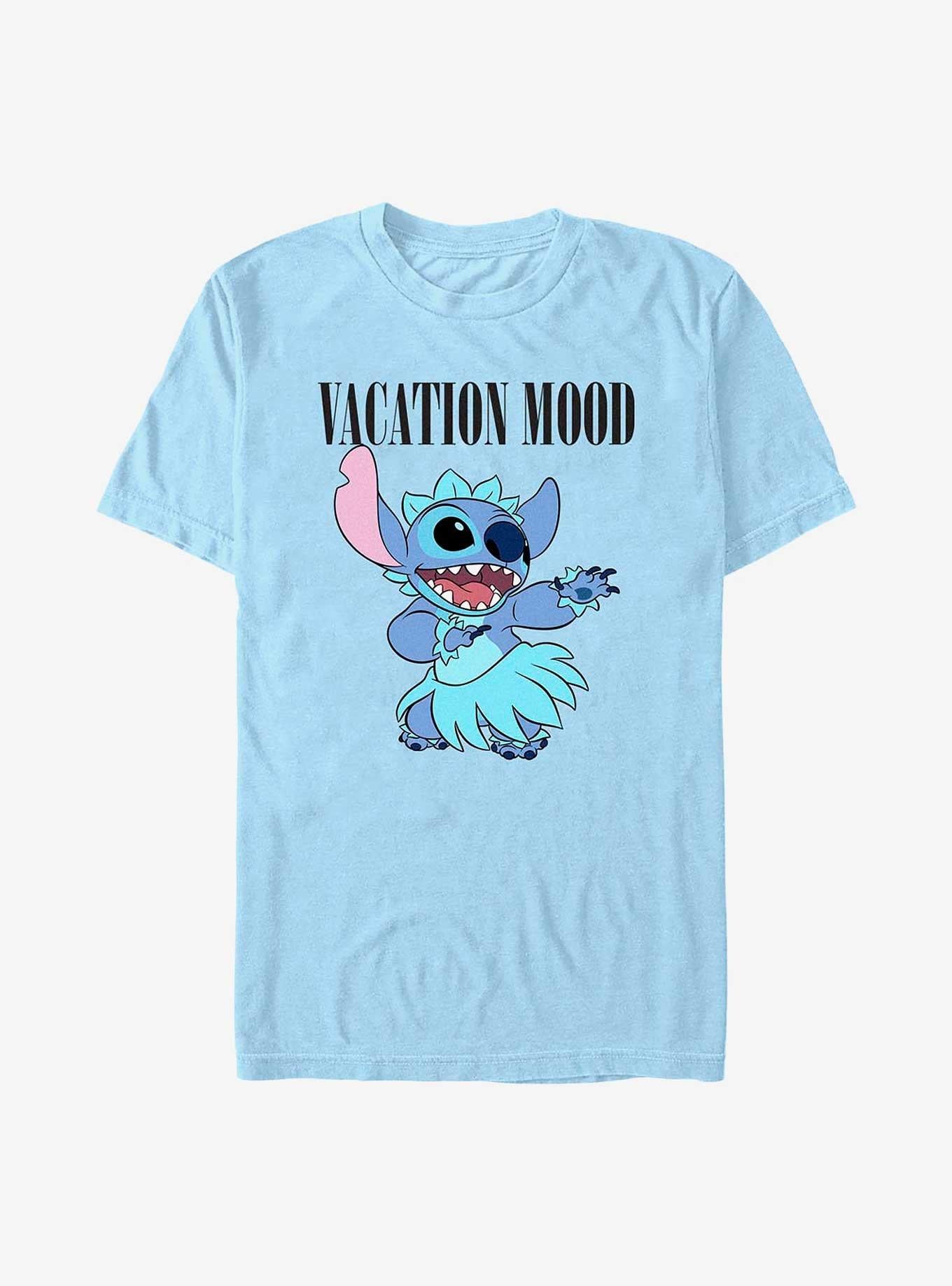 Lilo Stitch Vacation Mood T Shirt T Shirt Streetwear Style Modern Aesthetic