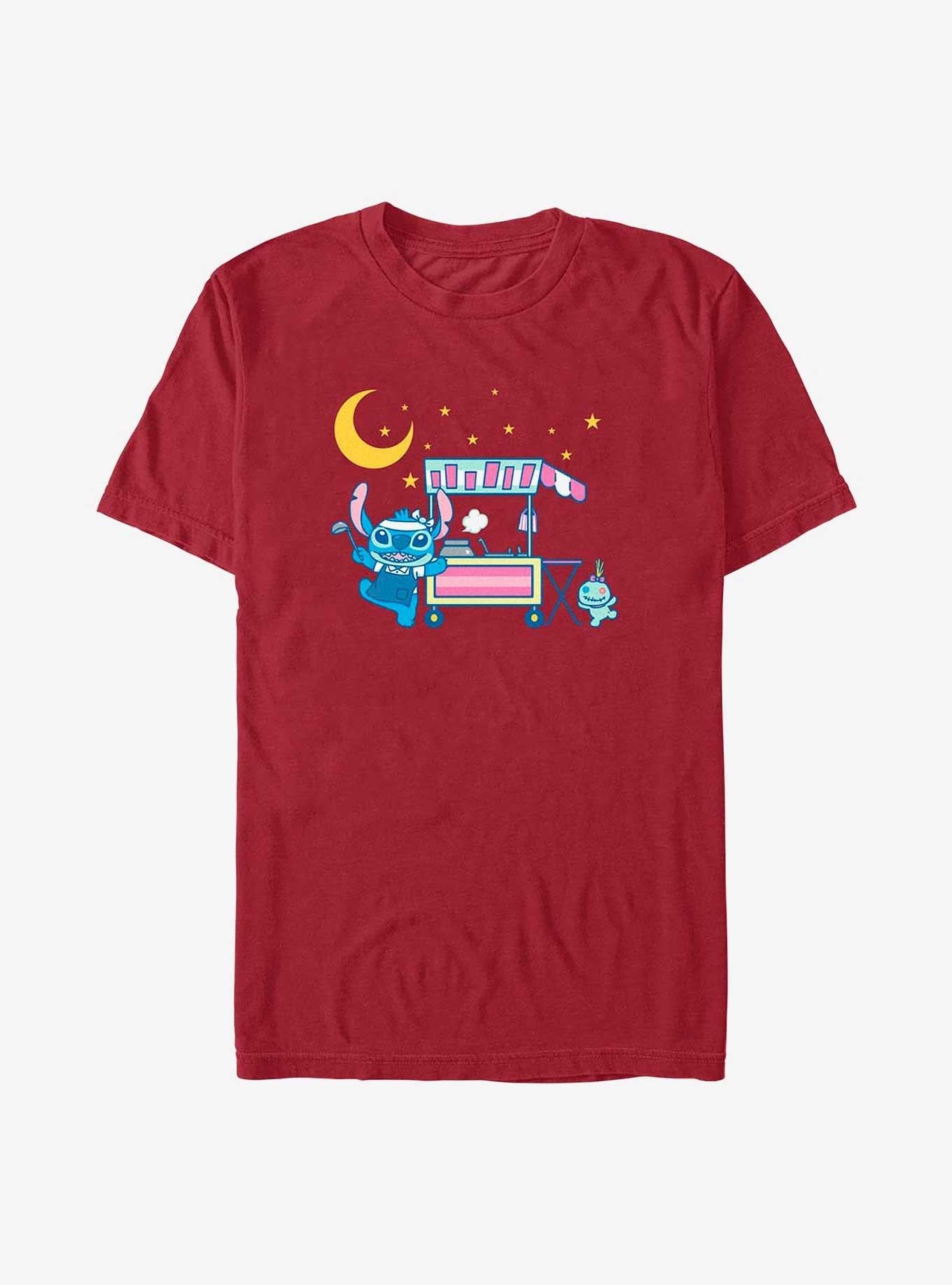 Lilo Stitch Chinese Street Food T Shirt T Shirt High Search Demand Bold Graphic