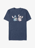 Lilo Stitch Sharing Ice Cream Angel and Stitch T Shirt T Shirt Comfort Fit Gift Ready