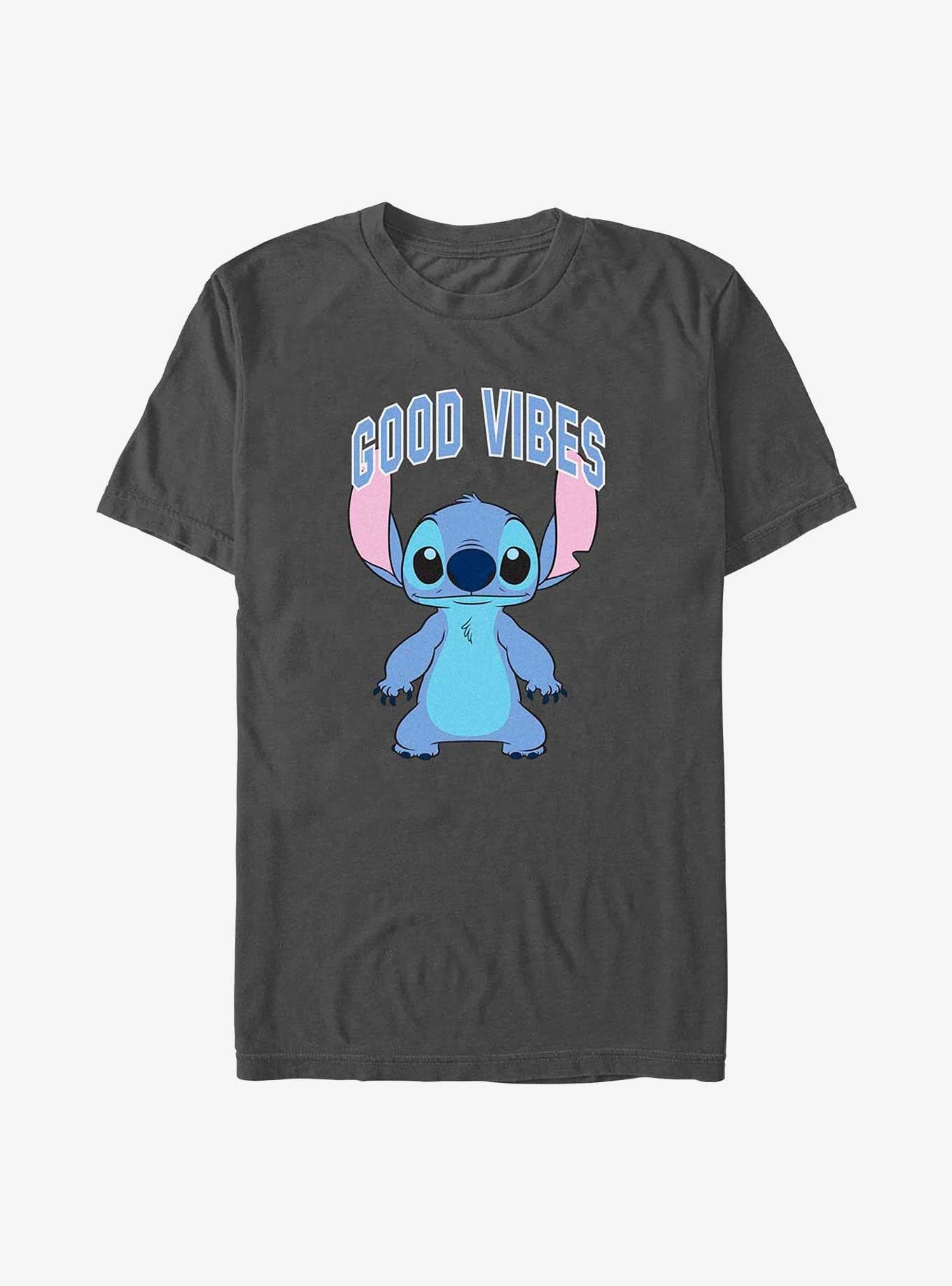 Lilo Stitch Good Vibes T Shirt T Shirt Comfort Fit Gift Ready