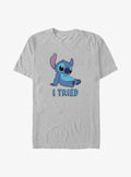 Lilo Stitch I Tried T Shirt T Shirt High Search Demand Bold Graphic