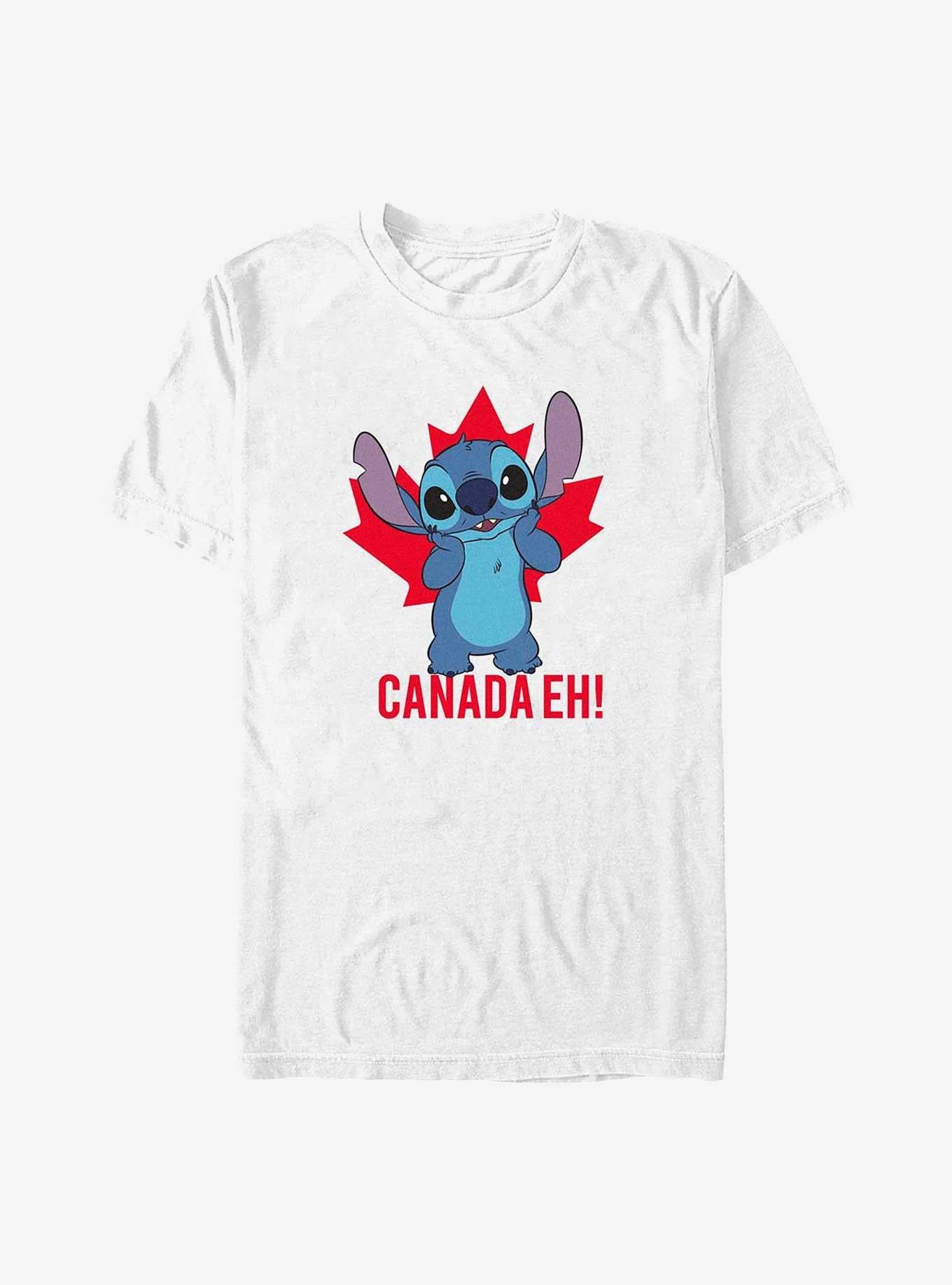 Lilo Stitch Canada Day Stitch T Shirt T Shirt Premium Print Daily Wear
