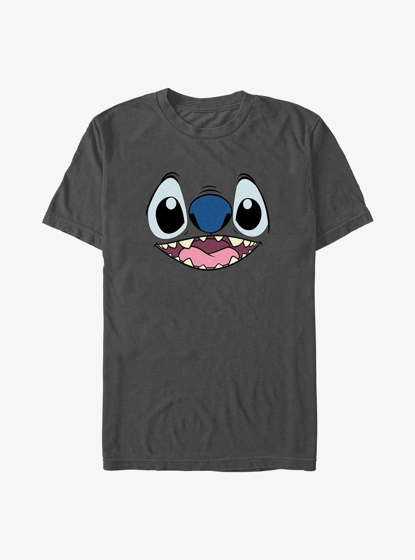 Lilo Stitch Stitch Big Face T Shirt T Shirt Streetwear Style Modern Aesthetic