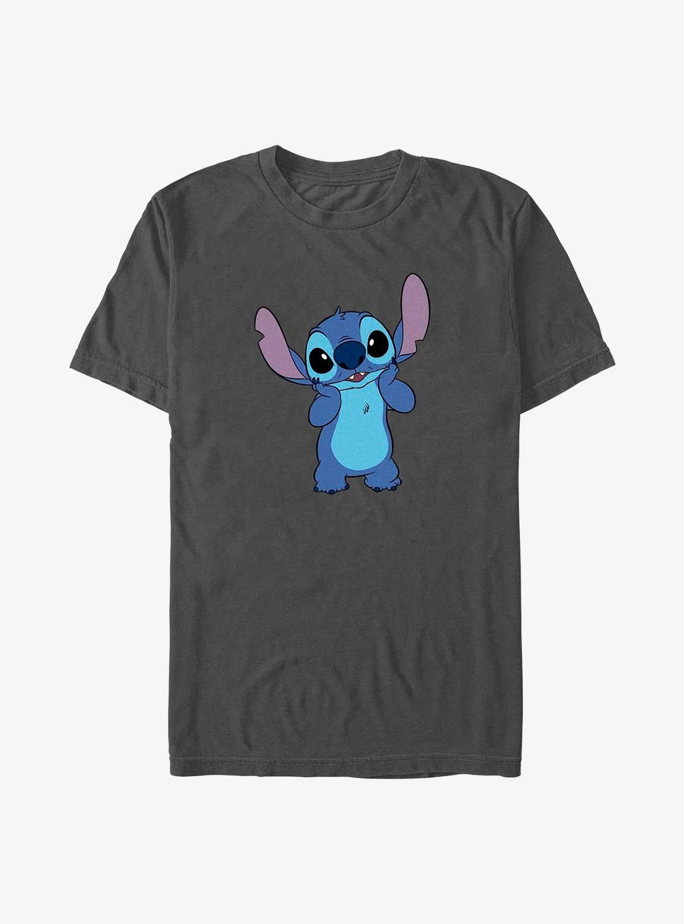 Lilo Stitch Bashful Cute Stitch T Shirt T Shirt Trending US Fan Art Style