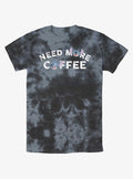 Lilo Stitch Need More Coffee Tie Dye T Shirt T Shirt Streetwear Style Modern Aesthetic