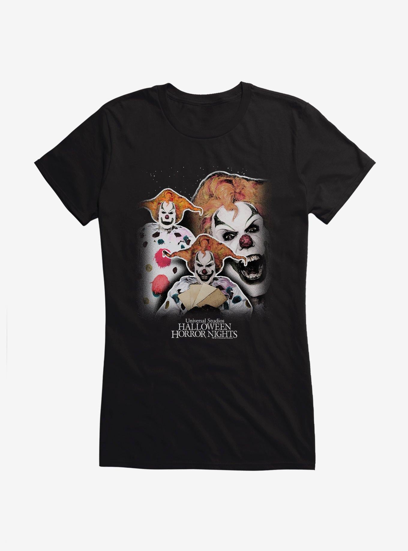 Studios Halloween Horror Nights Jack The CLown Girls T Shirt T Shirt High Search Demand Gift Ready