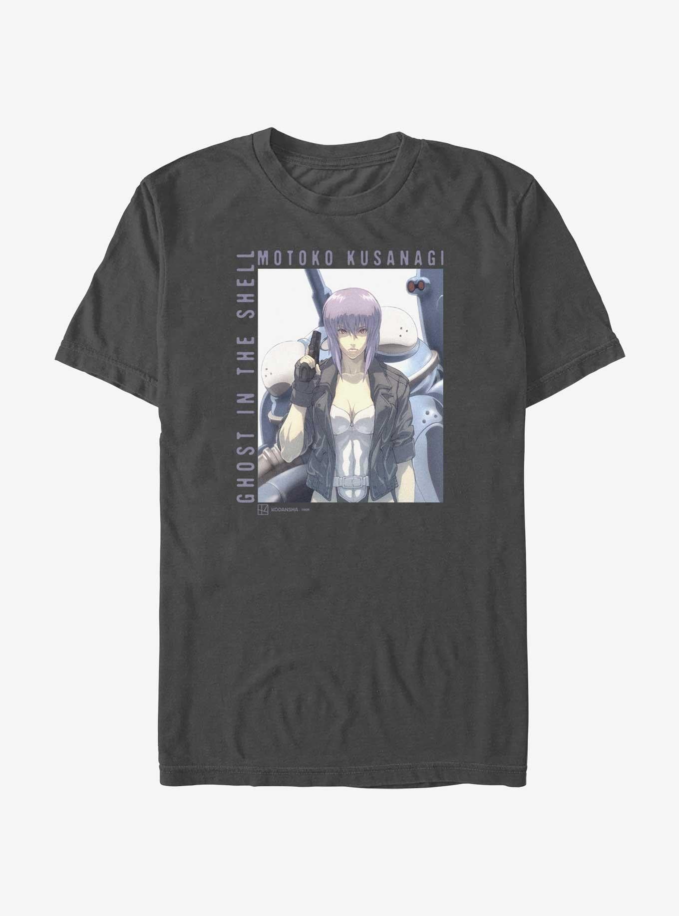 Ghost in the Shell Motoko Kusanagi Poster T Shirt T Shirt Streetwear Style Gift Ready