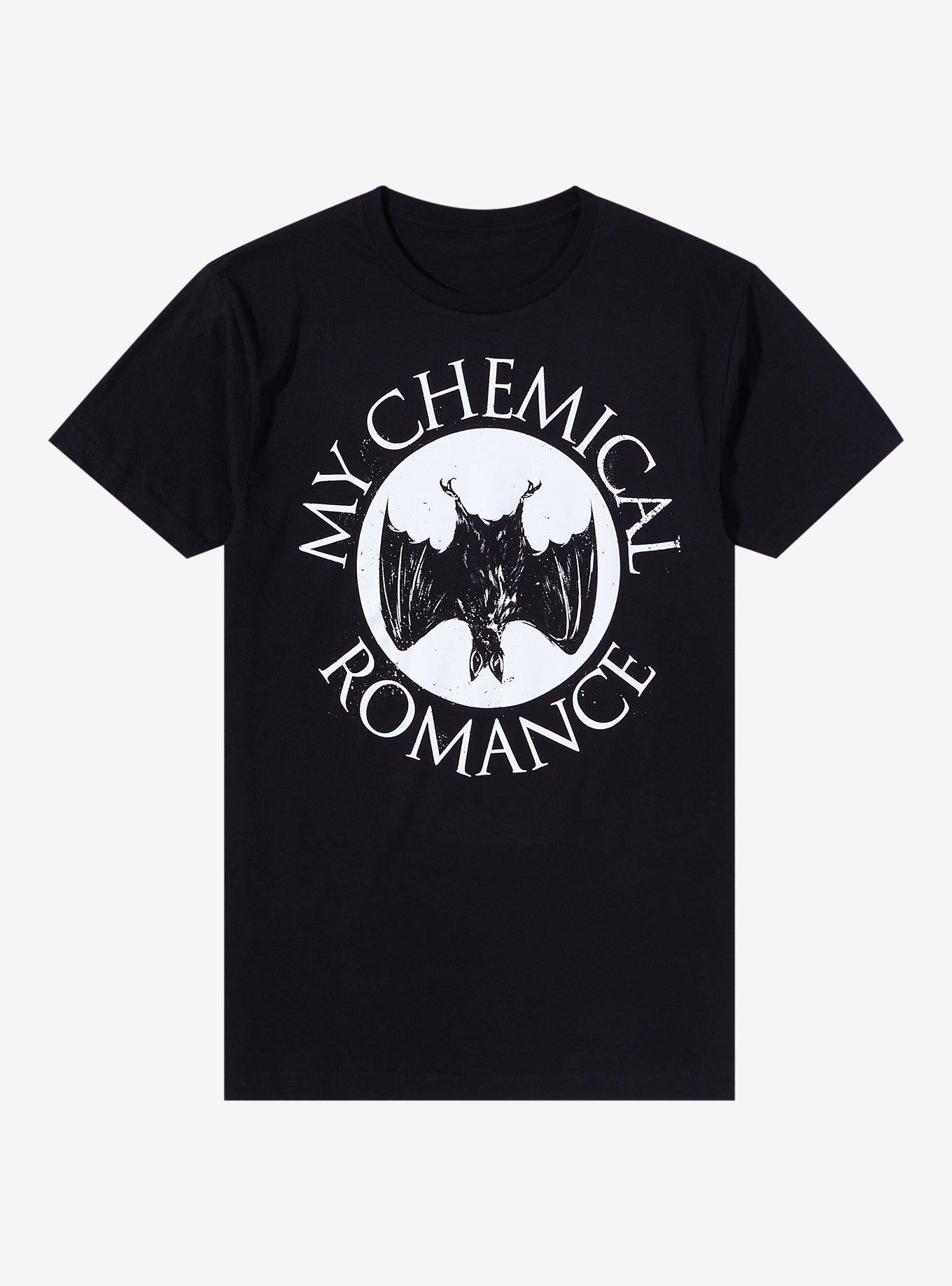My Chemical Romance Bat Boyfriend Fit Girls T Shirt T Shirt Comfort Fit Gift Ready