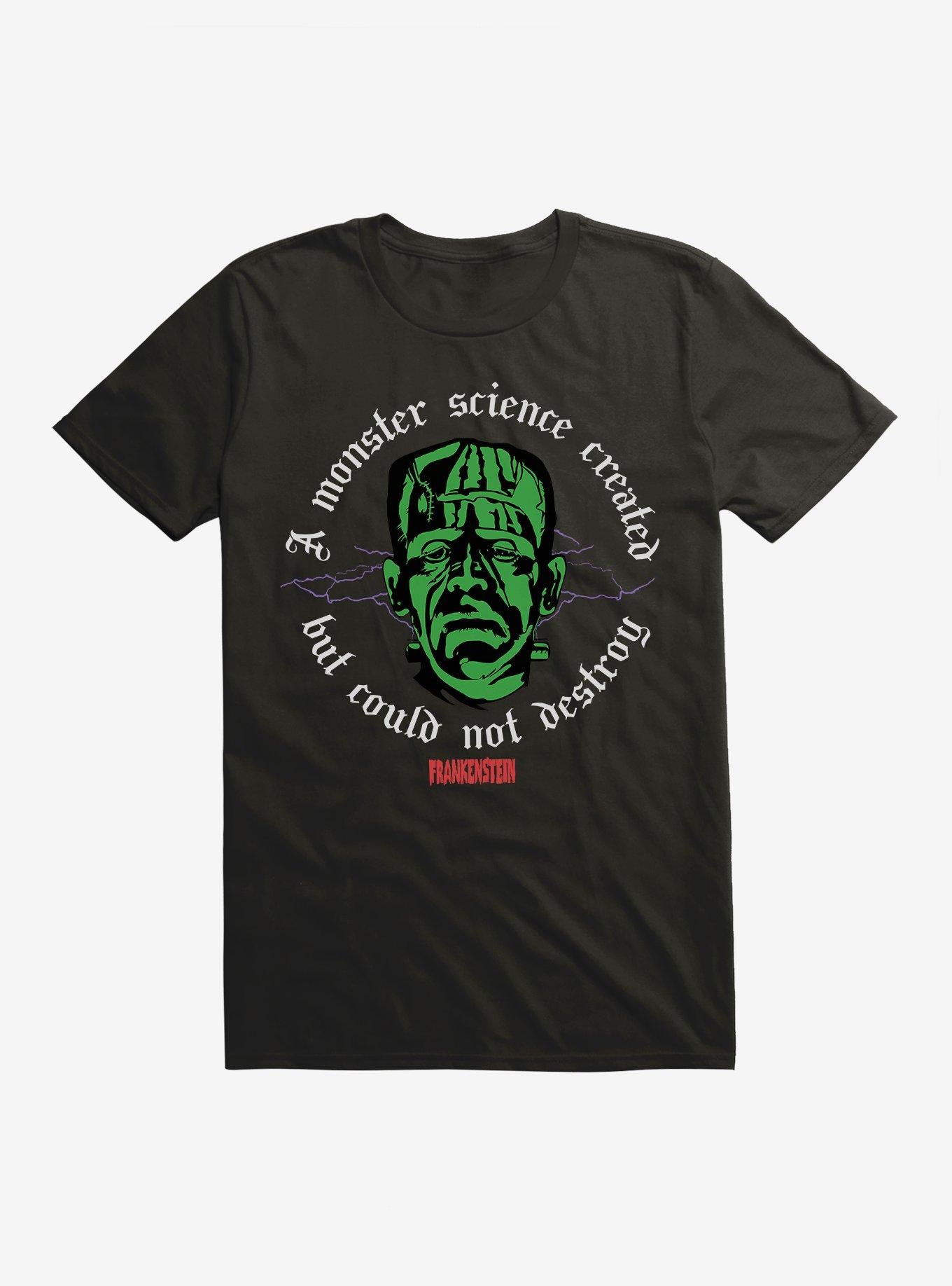 Monsters Frankenstein A Monster Science T Shirt T Shirt Premium Print Gift Ready