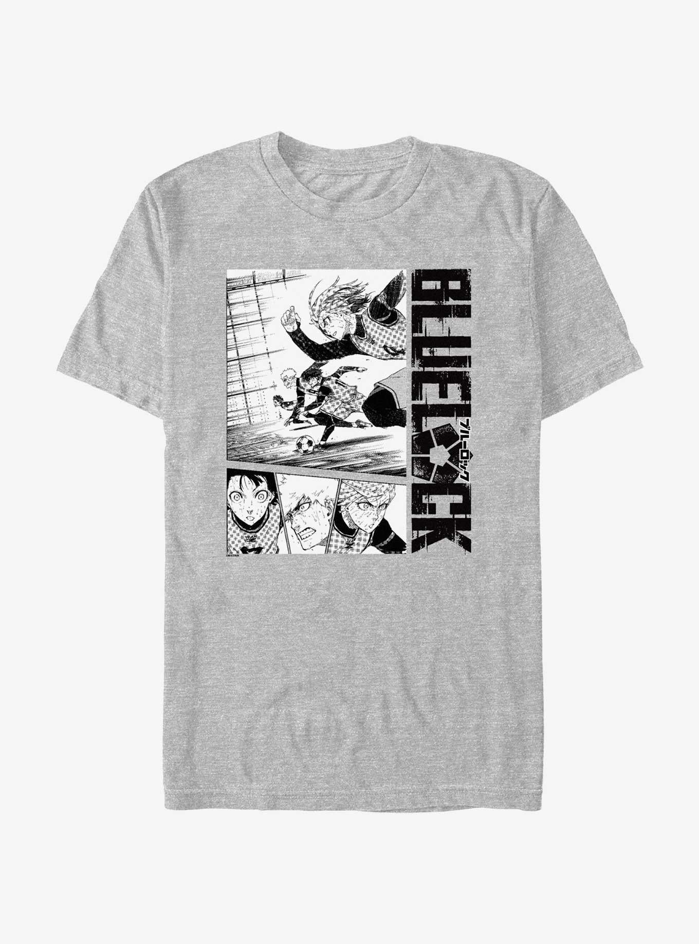 Blue Lock Main Four Team T Shirt T Shirt Streetwear Style Graphic Style