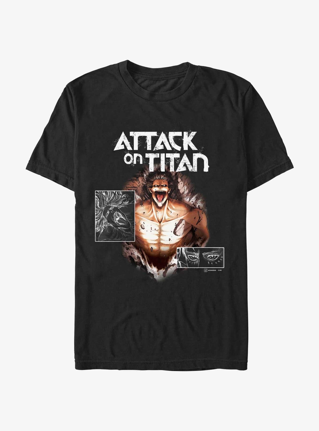 Attack On Titan Eren Yeager Attack On Titan Negative T Shirt T Shirt Trending US Graphic Style