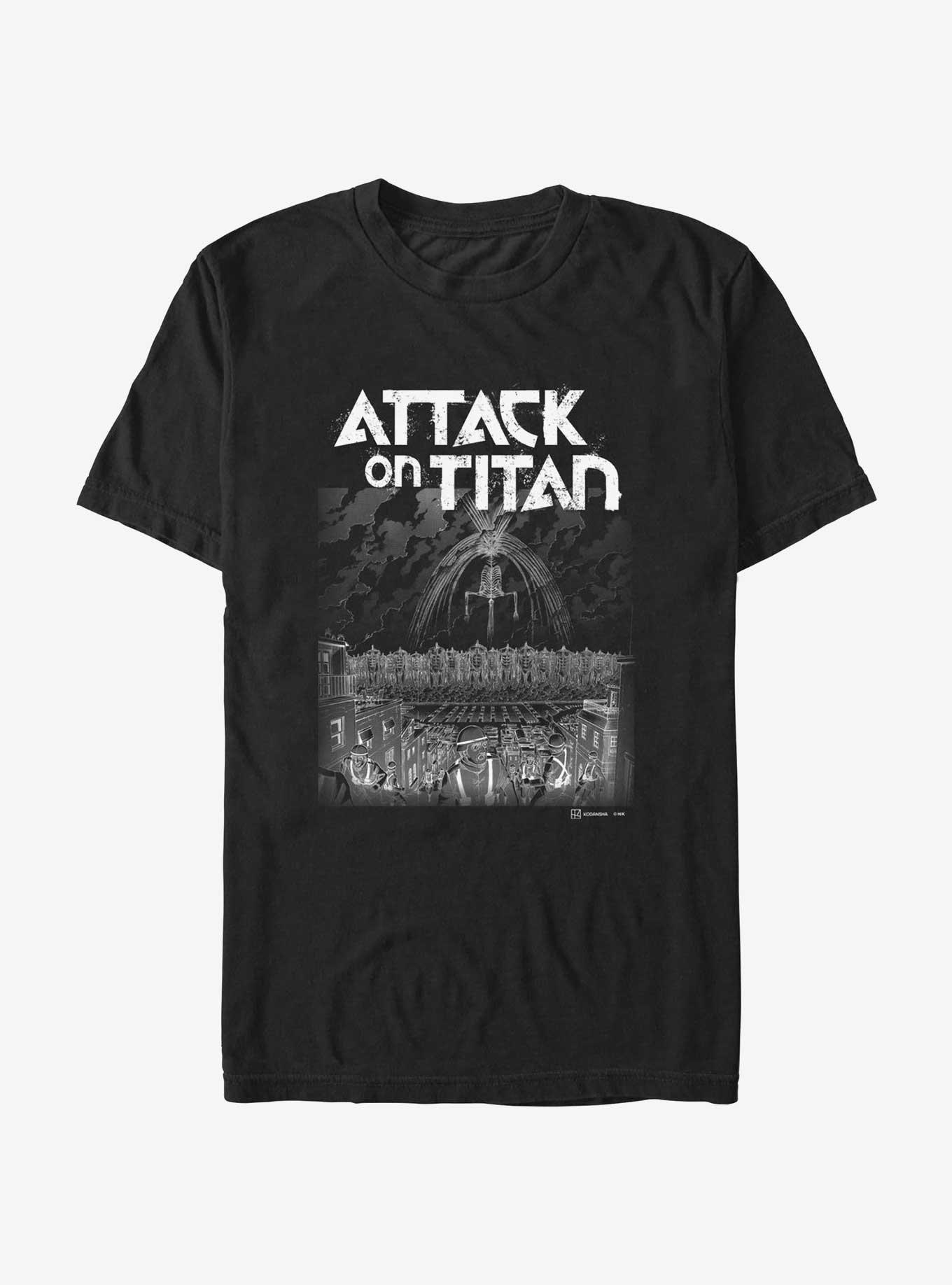 Attack On Titan The Rumbling Negative T Shirt T Shirt Comfort Fit Gift Ready