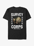 Attack On Titan Survey Corps Centric T Shirt T Shirt Viral TikTok Daily Wear