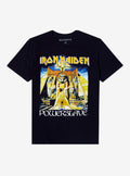 Iron Maiden Powerslave World Slavery Tour T Shirt T Shirt Clean Design