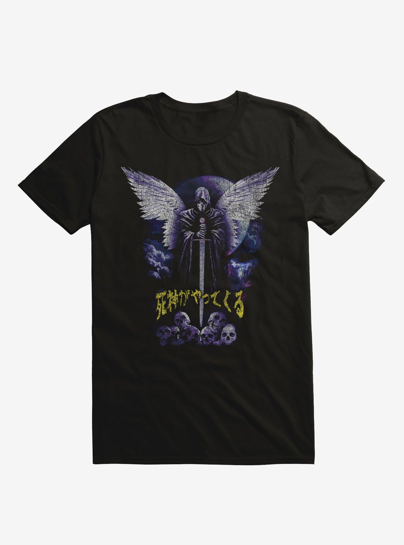 Winged Reaper With Sword T Shirt T Shirt High Search Demand Gamer Style