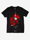 Red Skull Nails T Shirt By King Guro T Shirt Viral TikTok Esports Vibe
