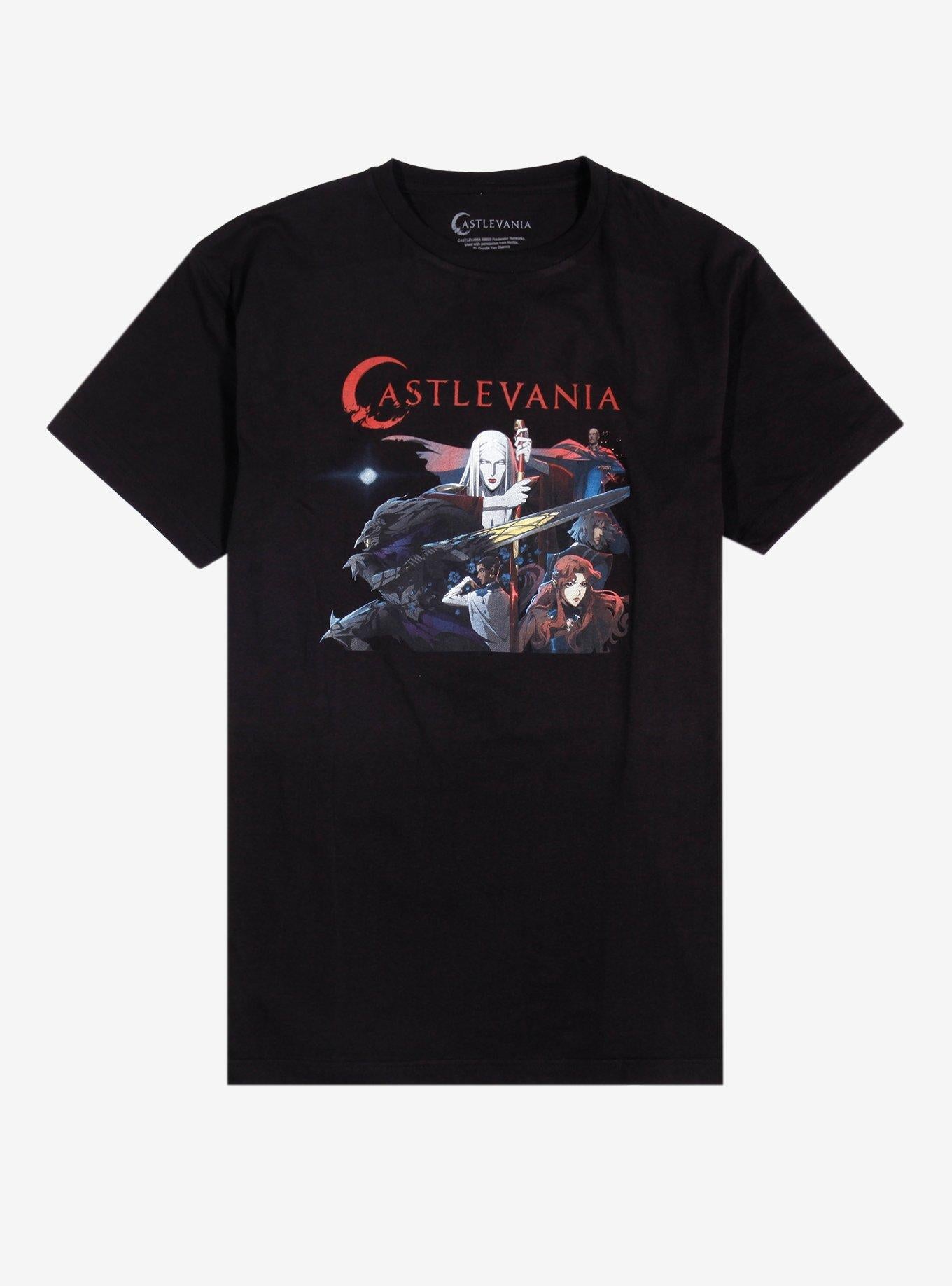 Castlevania Sword Characters T Shirt T Shirt Comfort Fit Gift Ready