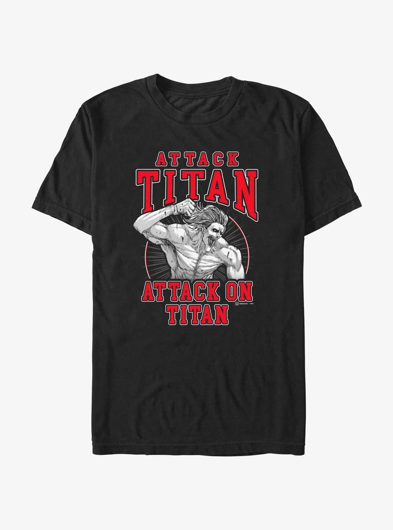 Attack on Titan Attack Titan Eren T Shirt T Shirt High Search Demand Modern Aesthetic