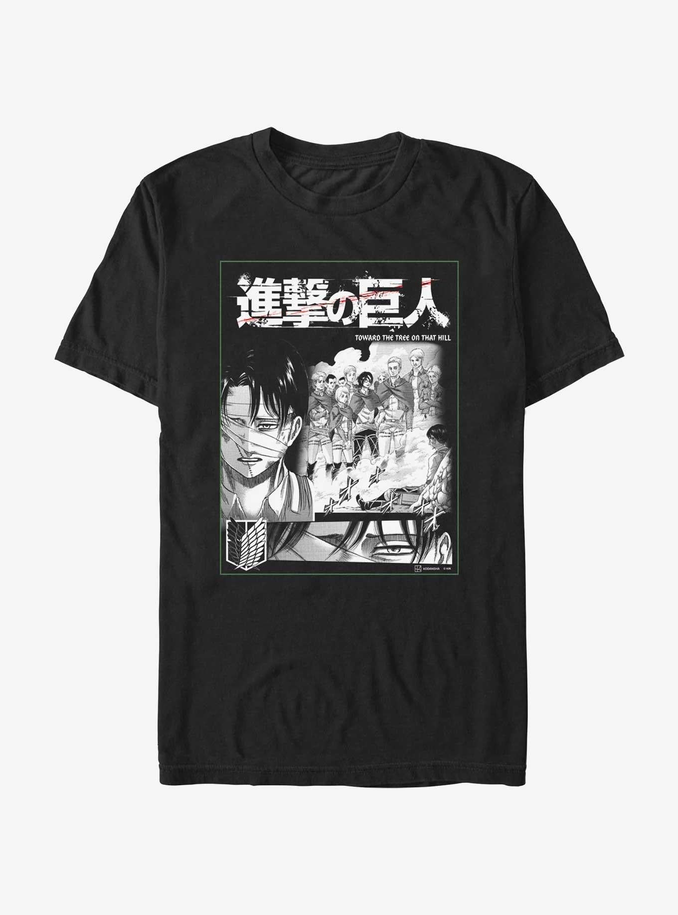 Attack on Titan Levi On The Hill T Shirt T Shirt High Search Demand Gamer Style