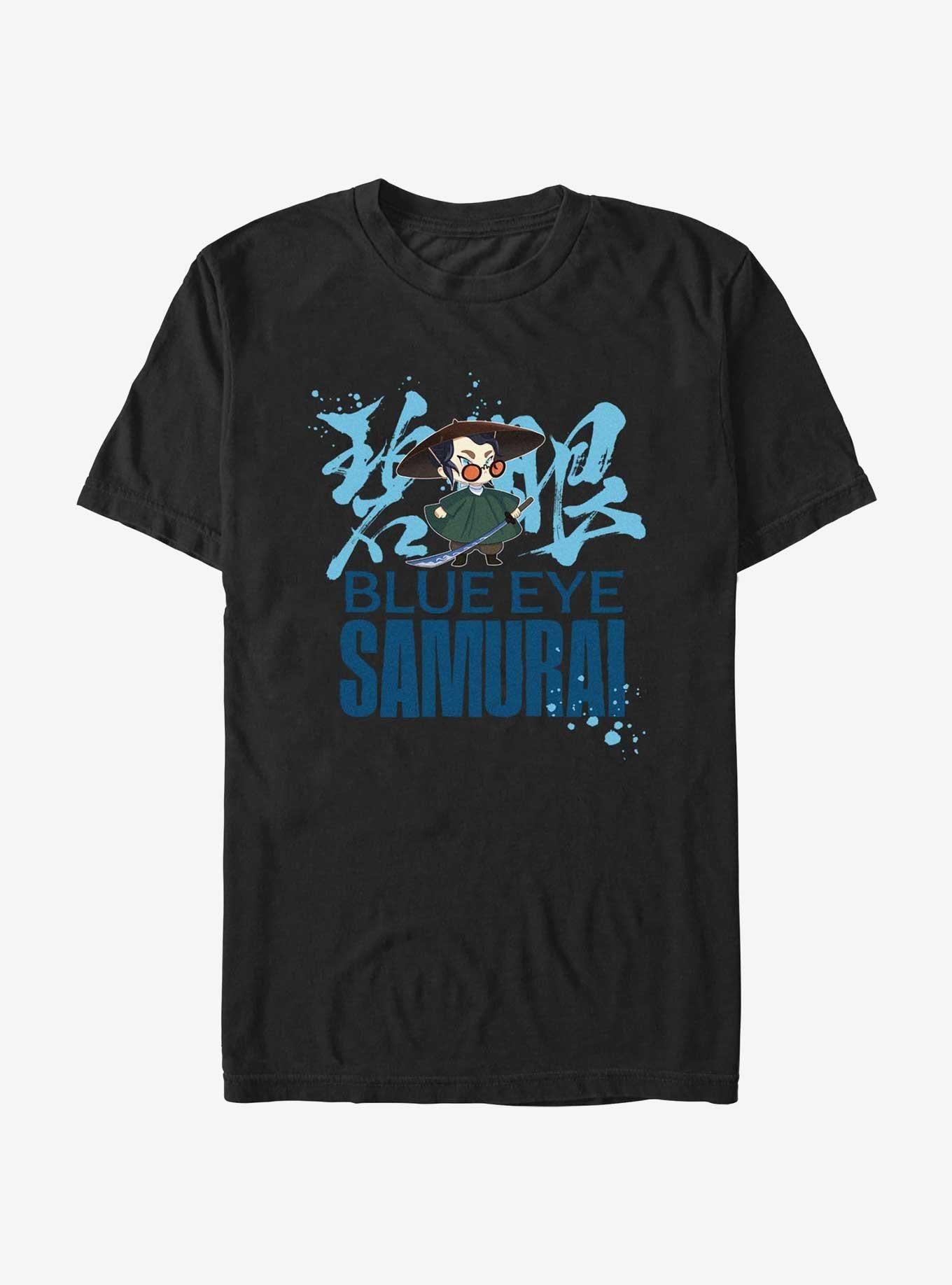 Blue Eye Samurai Mizu Chibi Style T Shirt T Shirt Viral TikTok Graphic Style