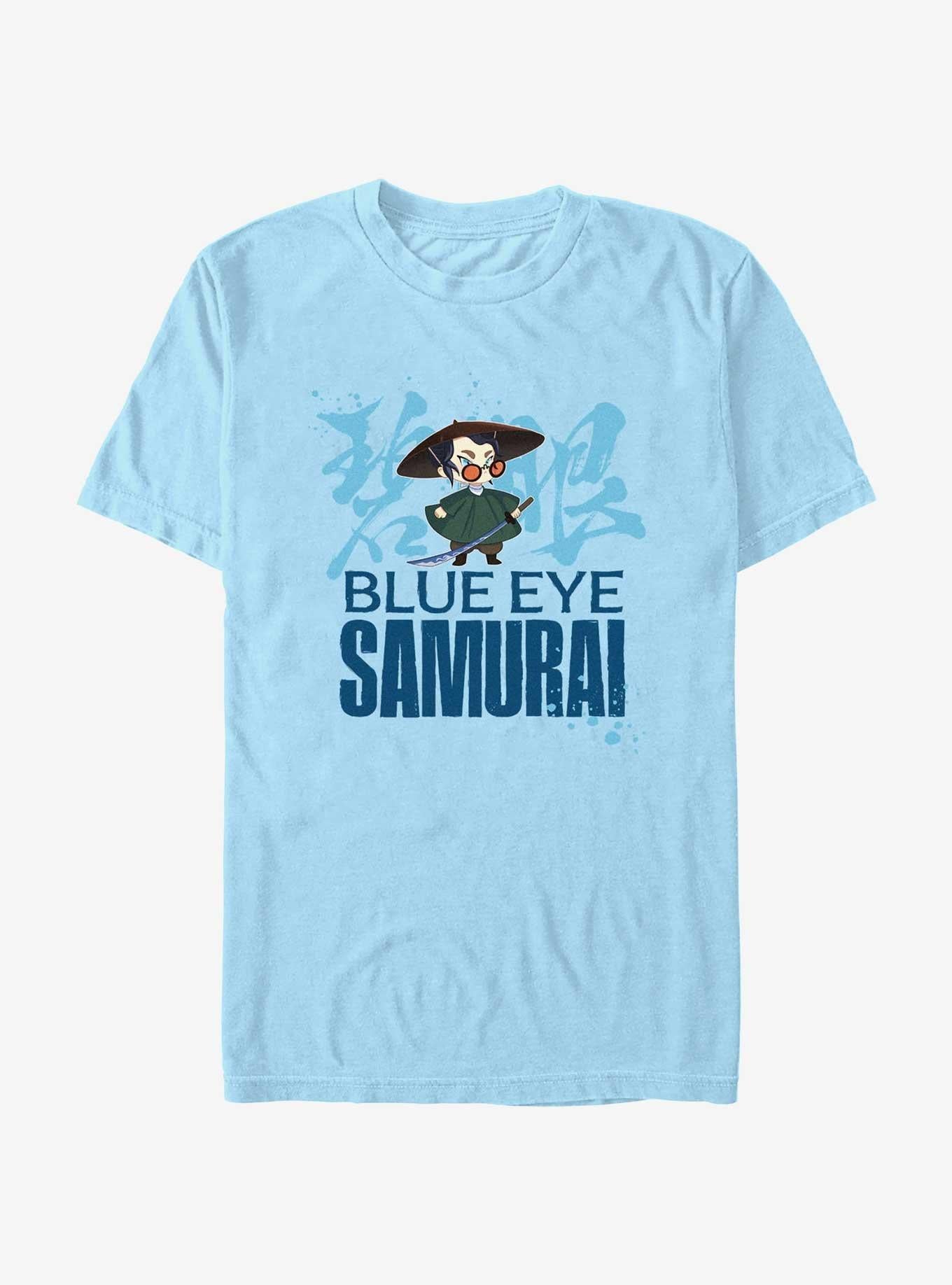 Blue Eye Samurai Mizu Chibi Style T Shirt T Shirt Comfort Fit Gift Ready