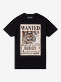One Piece Buggy Wanted Poster Double Sided T Shirt T Shirt Viral TikTok Graphic Style