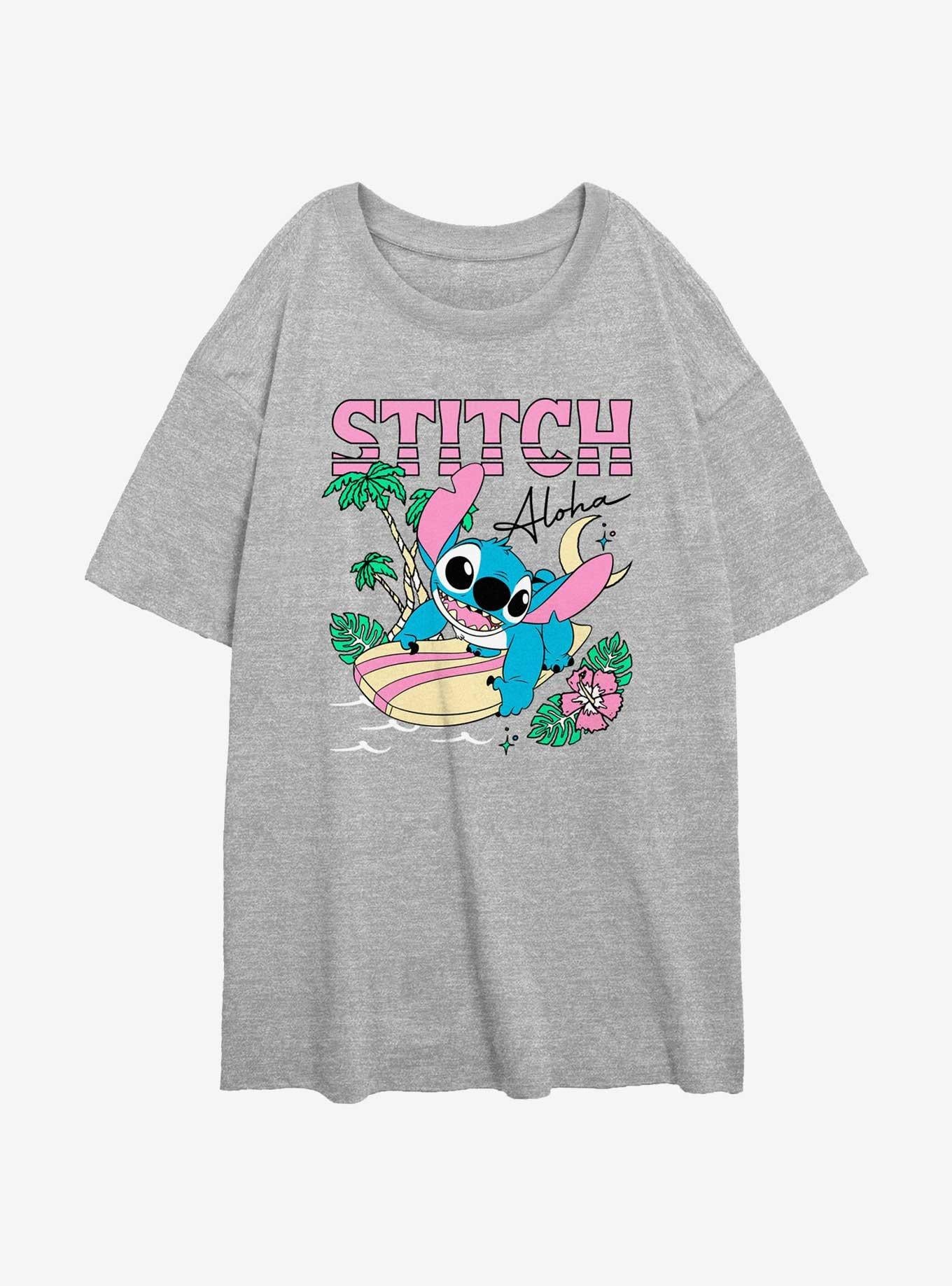 Lilo Stitch Aloha Stitch Girls Oversized T Shirt T Shirt Comfort Fit Gift Ready