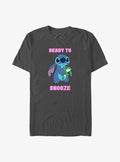 Lilo Stitch Ready To Snooze T Shirt T Shirt Streetwear Style Modern Aesthetic