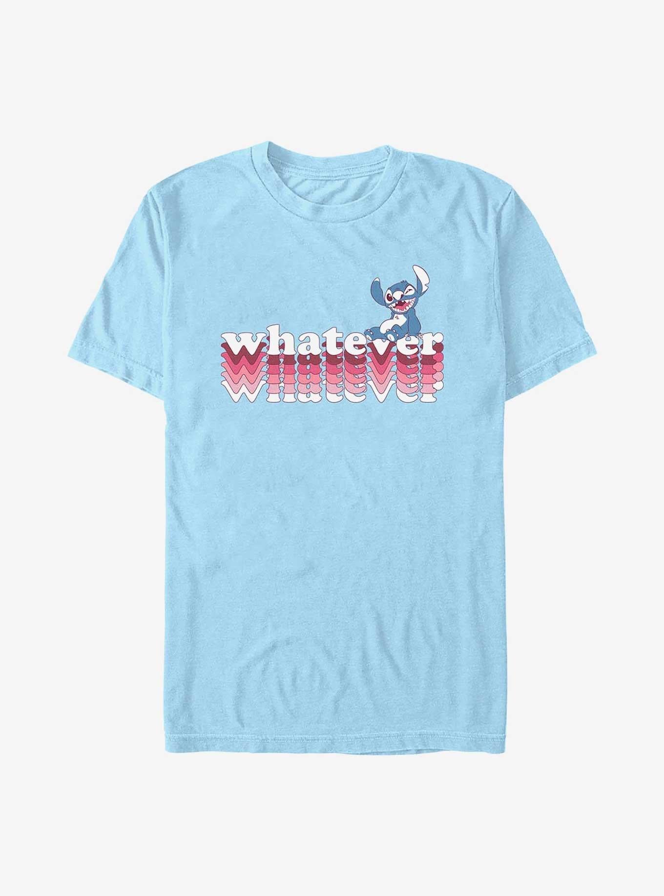 Lilo Stitch Whatever Stitch T Shirt T Shirt Trending US Fan Art Style
