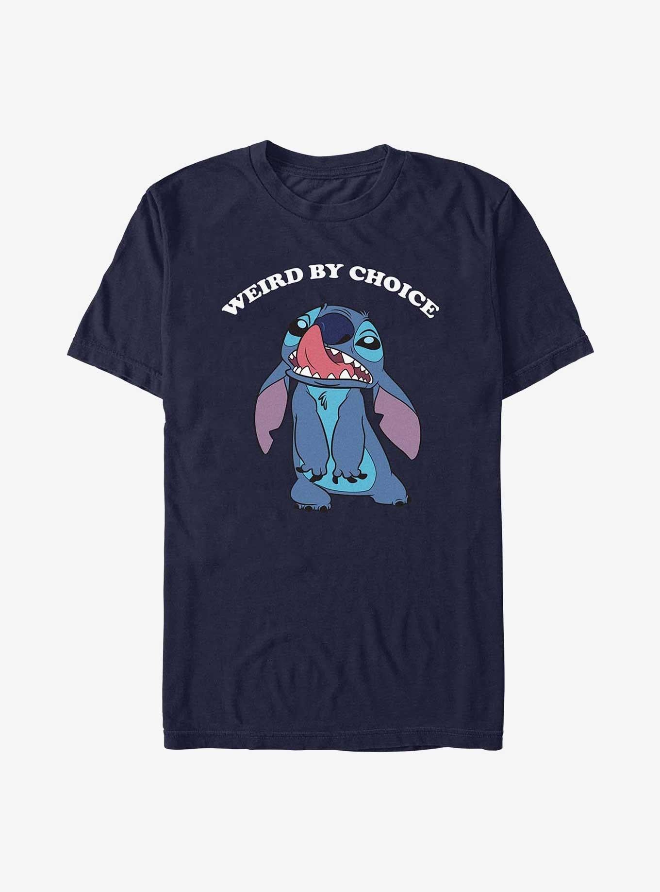 Lilo Stitch Weird By Choice T Shirt T Shirt High Search Demand Bold Graphic