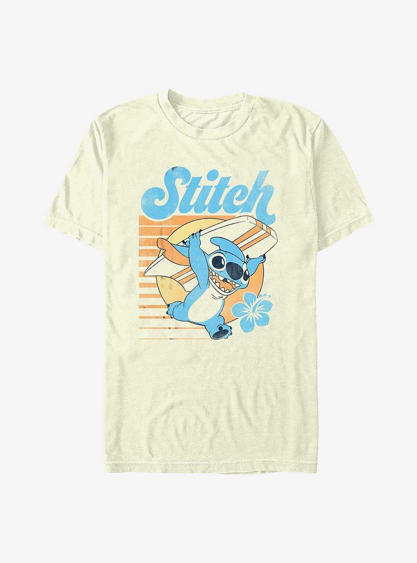 Lilo Stitch Surf Stitch Stripes T Shirt T Shirt Trending US Fan Art Style