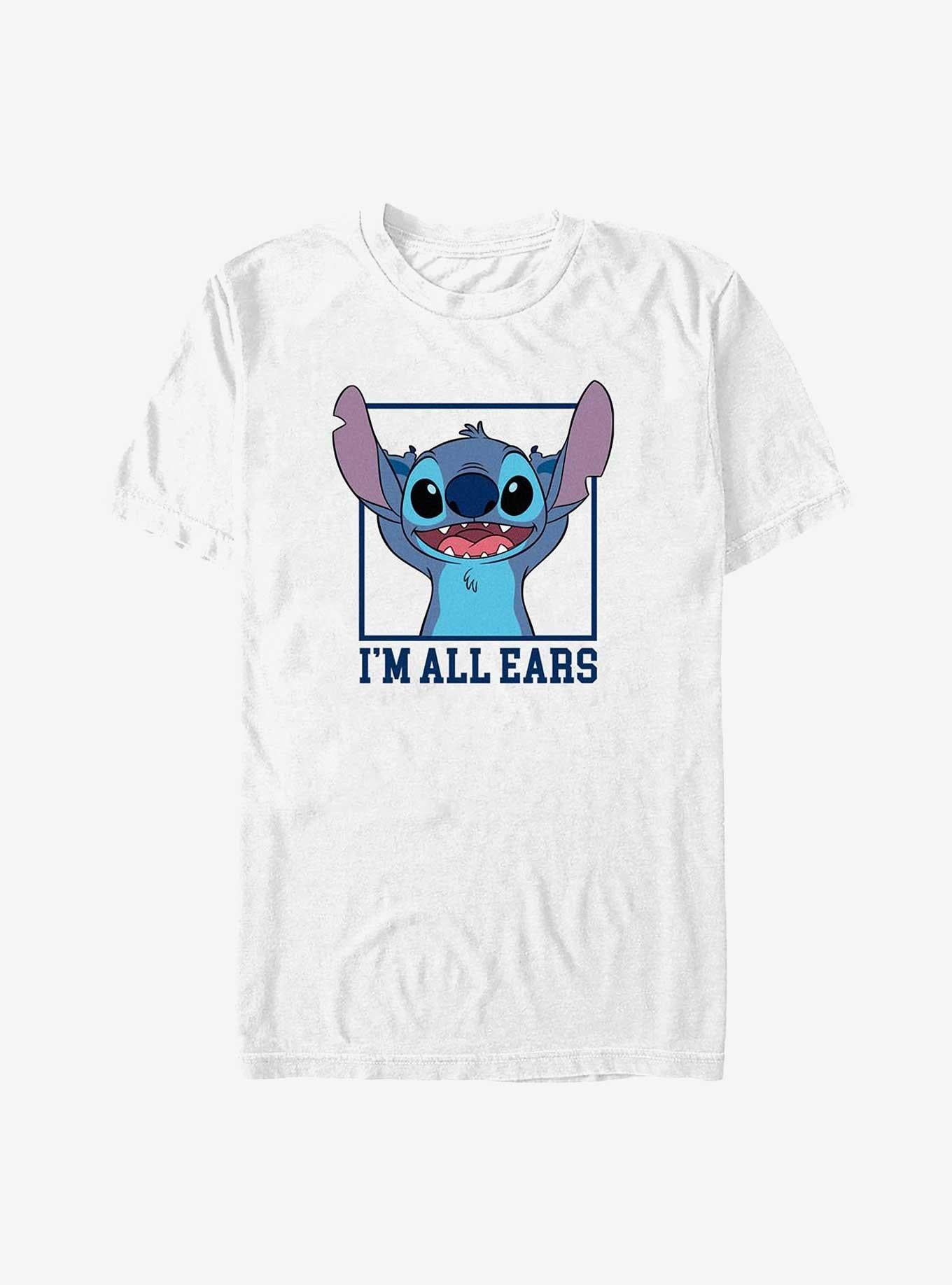 Lilo Stitch All Ears Stitch T Shirt T Shirt Trending US Fan Art Style