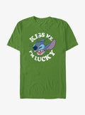 Lilo Stitch Kiss Me I m Lucky T Shirt T Shirt Premium Print Daily Wear
