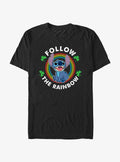 Lilo Stitch Follow The Rainbow T Shirt T Shirt Premium Print Daily Wear