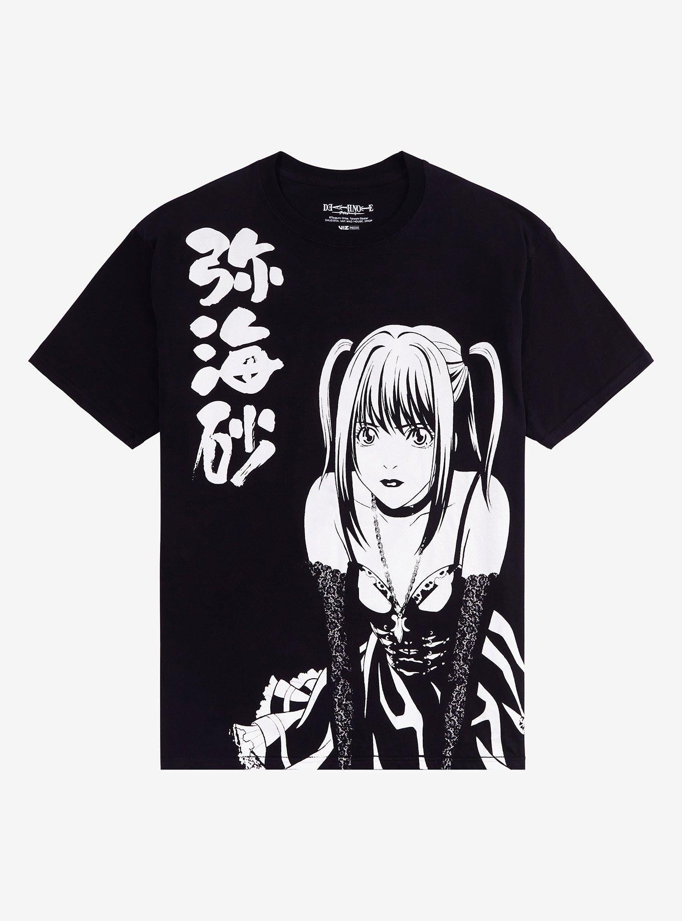 Death Note Misa Black White T Shirt T Shirt Everyday Use