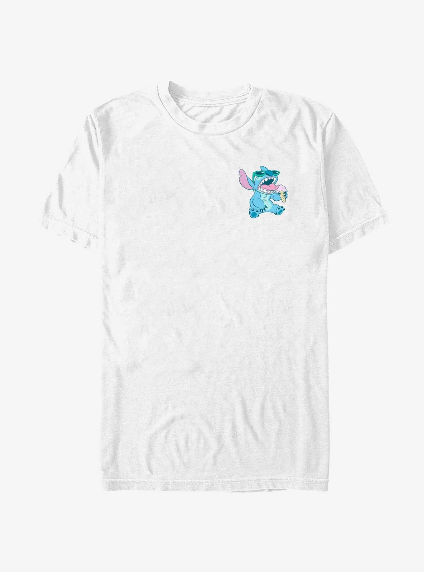 Lilo Stitch Ice Cream Pocket T Shirt T Shirt Trending US Fan Art Style