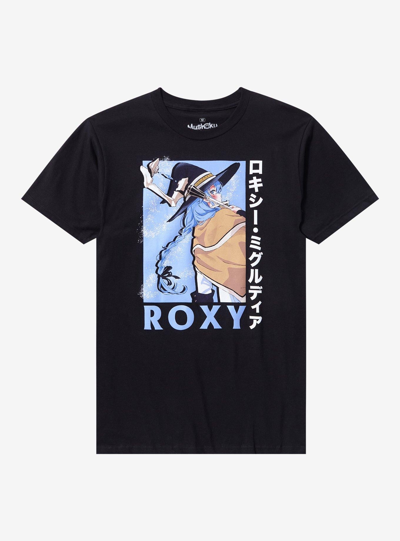 Mushoku Tensei Jobless Reincarnation Roxy Portrait T Shirt T Shirt Streetwear Style Daily Wear